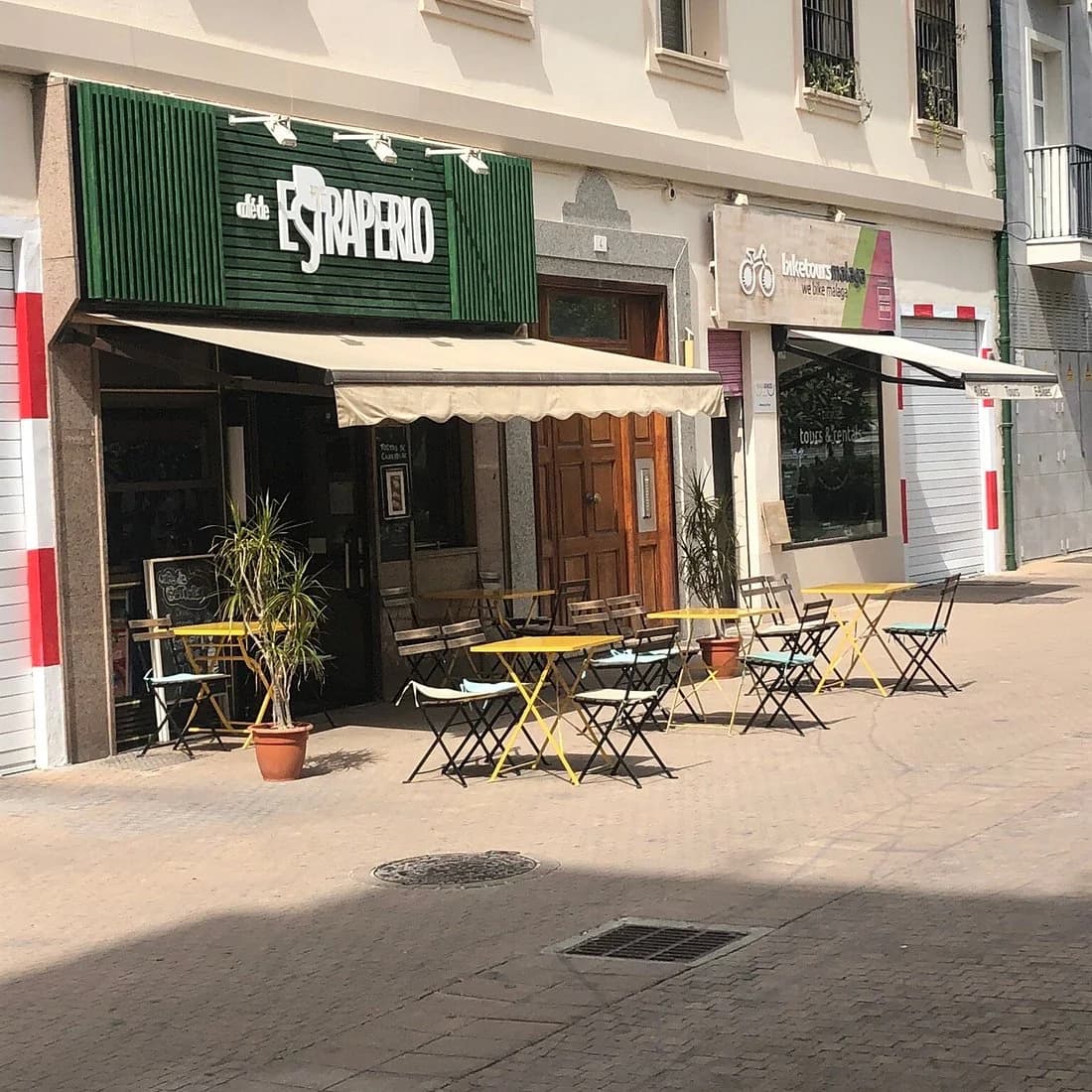 Café de Estraperlo Plaza Alfonso Canales Soho Málaga