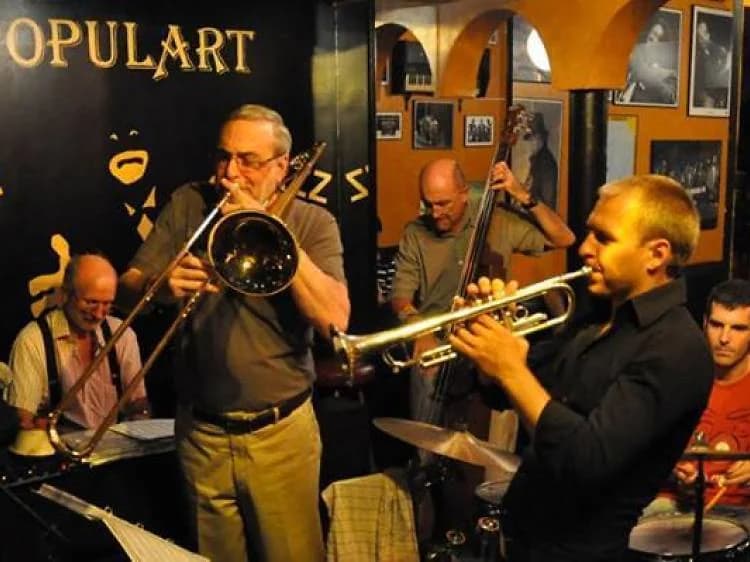 Café Populart jazz blues Huertas Madrid