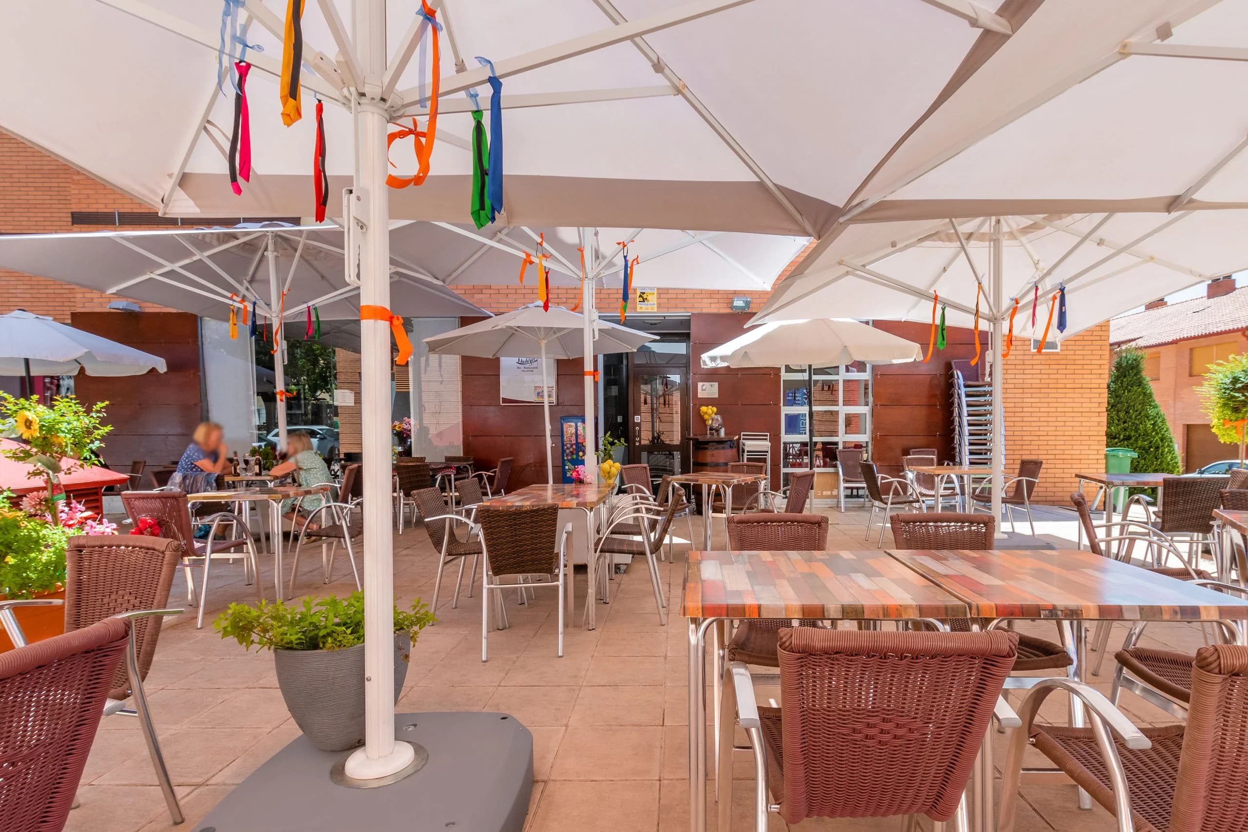 Cafetería patio mudéjar Museo Picasso Málaga
