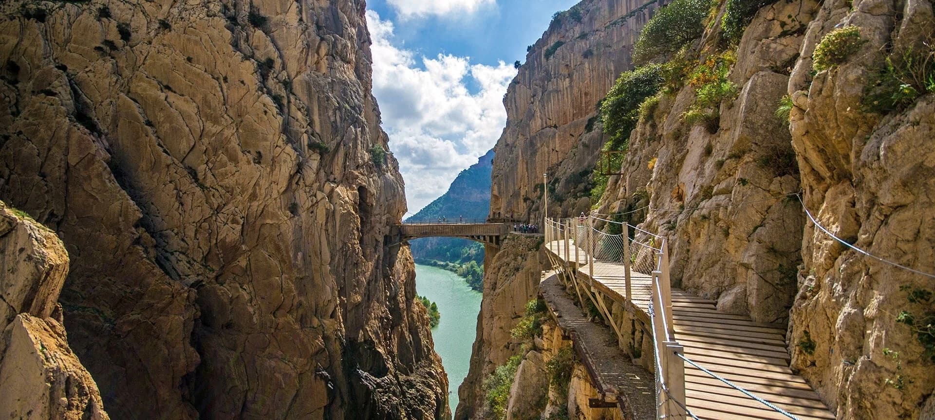 Caminito del Rey pasarelas Desfiladero Gaitanes Málaga