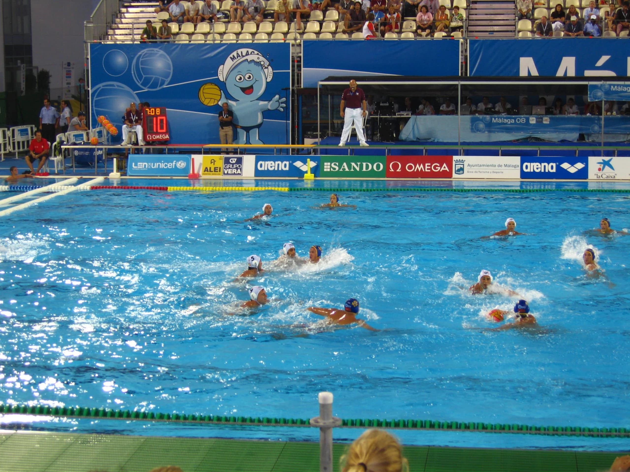 Centro Acuático de Málaga piscina olímpica