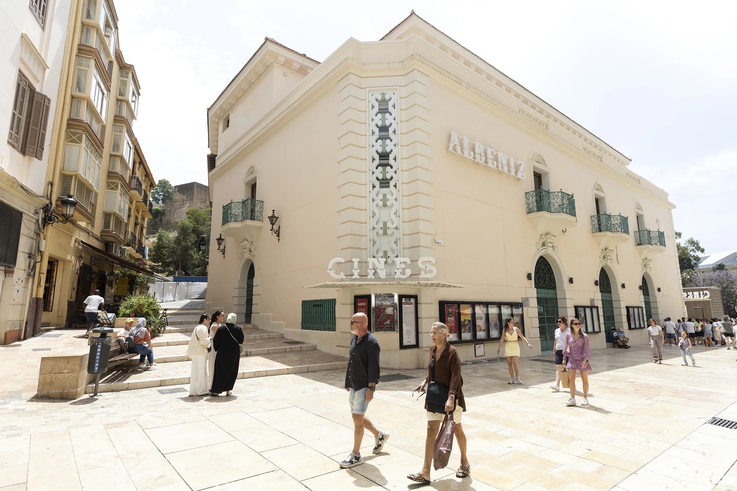 Cine Albéniz sala cine autor Málaga
