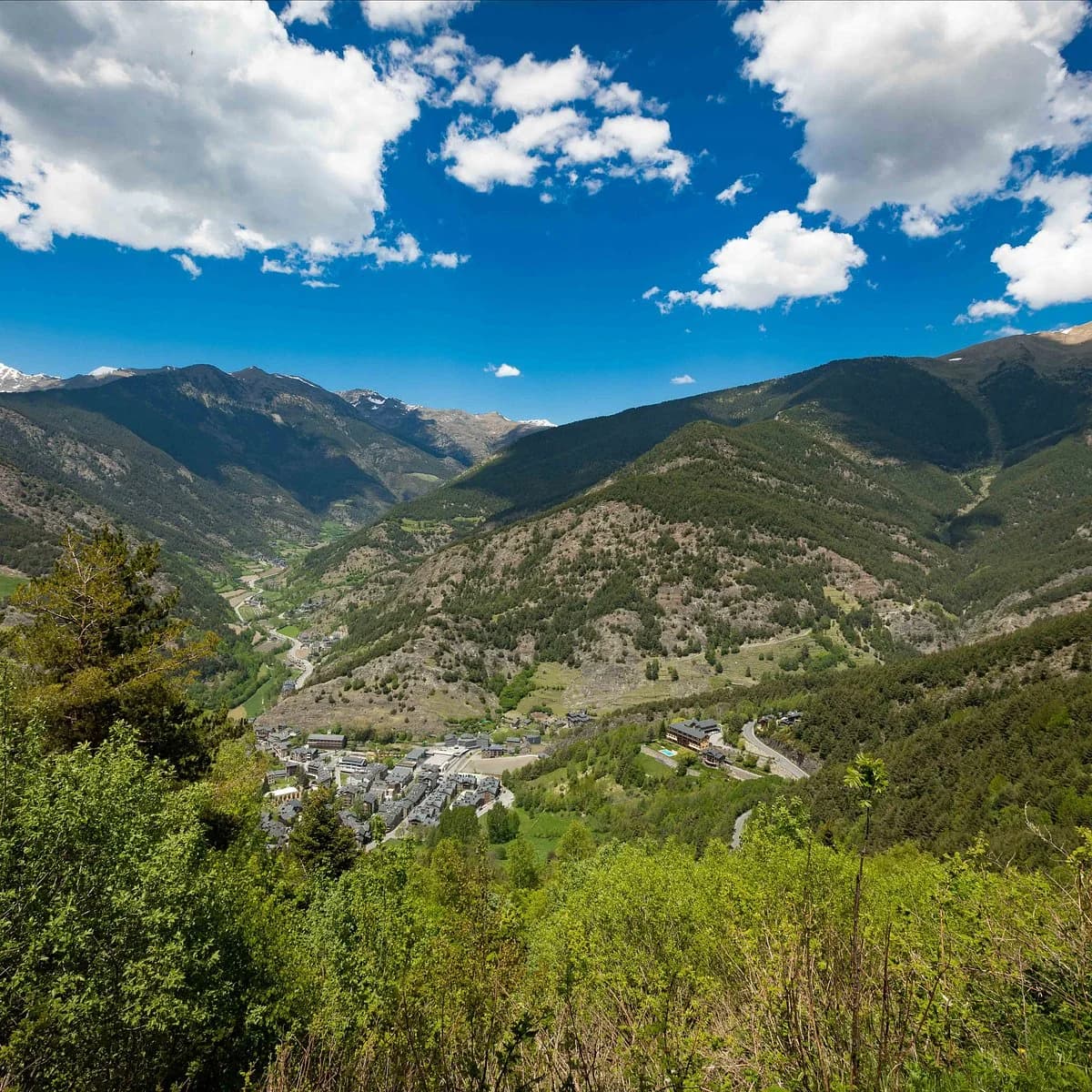 Mirador Coll d'Ordino valle panorámico Andorra