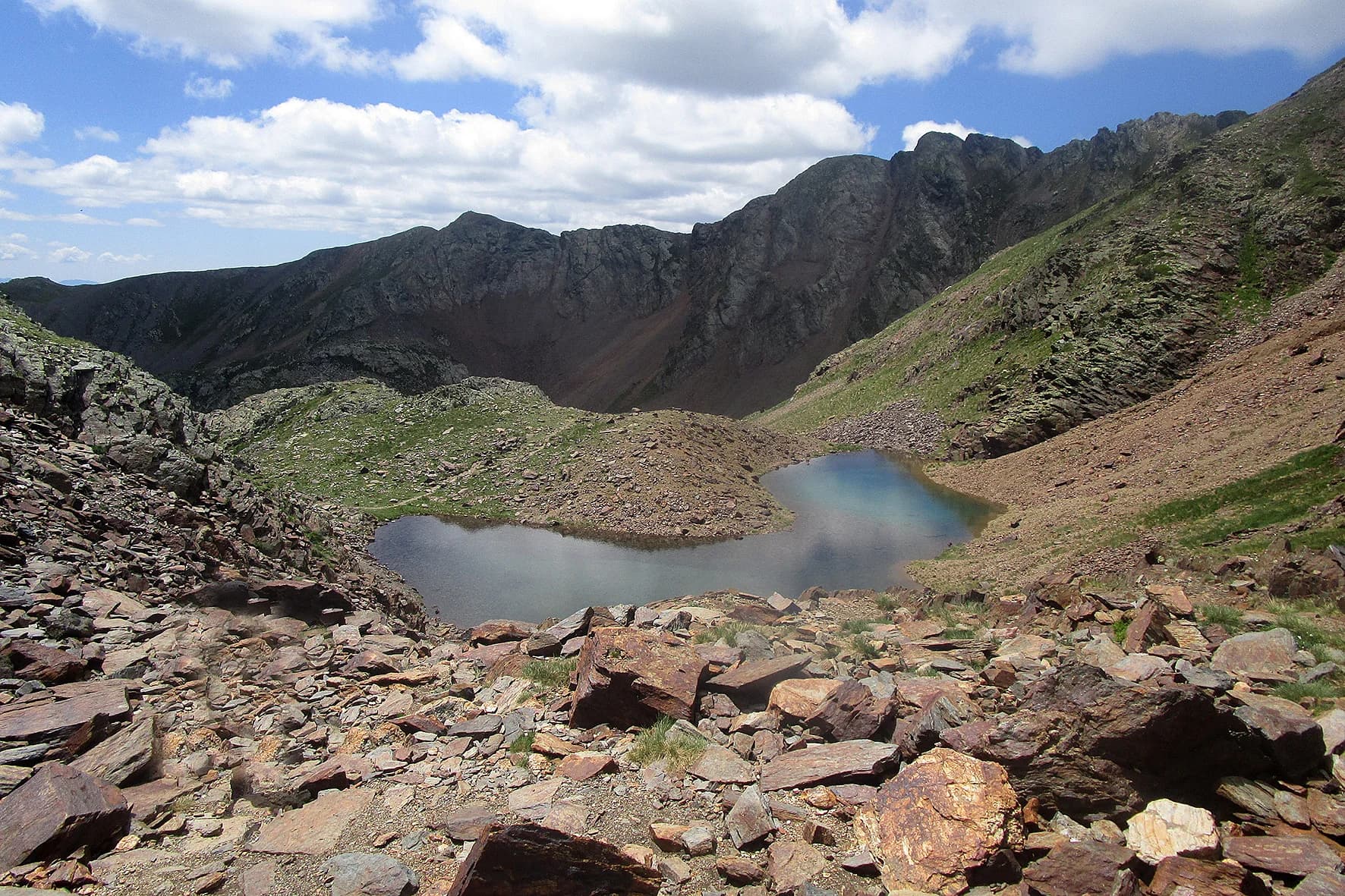 Comapedrosa Canal de l'Alt esquí montaña Andorra