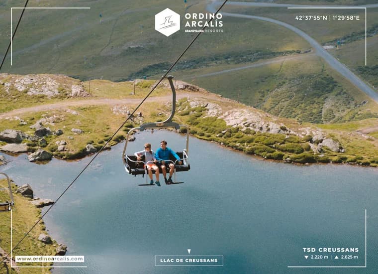Creussans Circo Tristaina freeride Ordino Arcalís