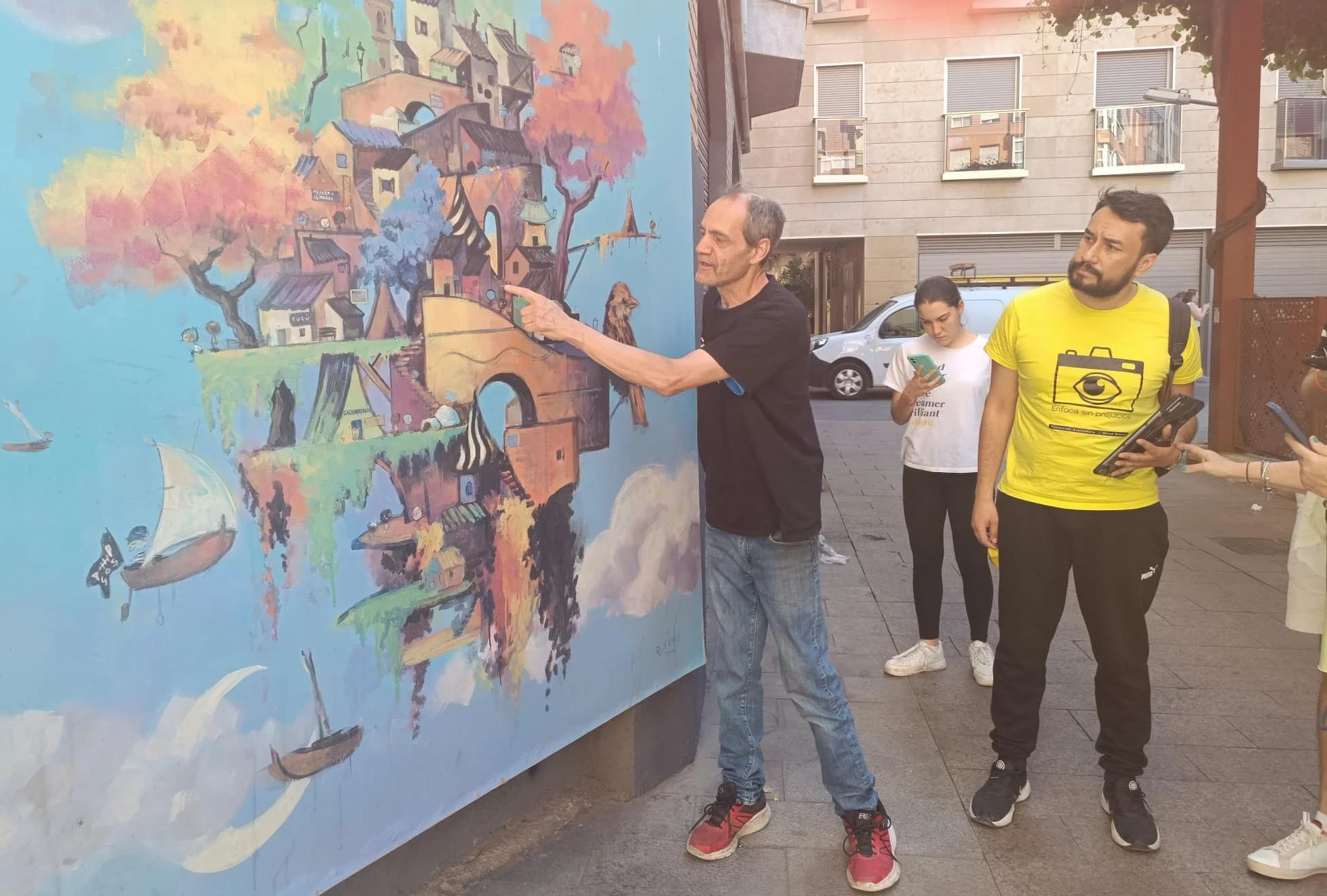 Deih mural arte urbano Barrio Carmen Valencia
