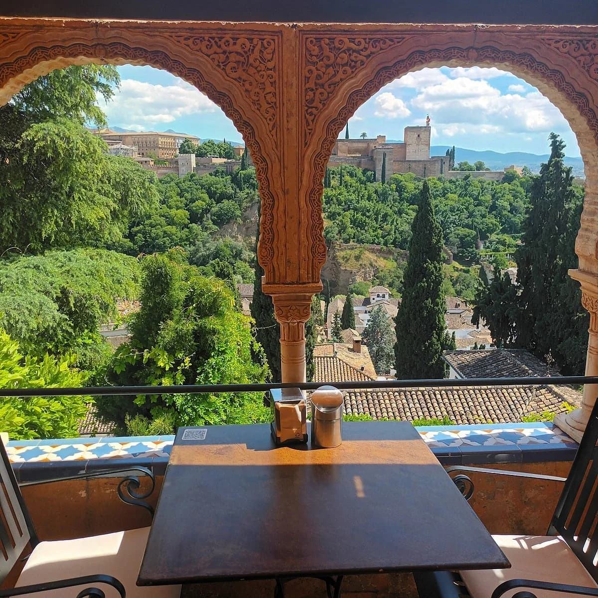 El Huerto de Juan Ranas terraza Albaicín Granada