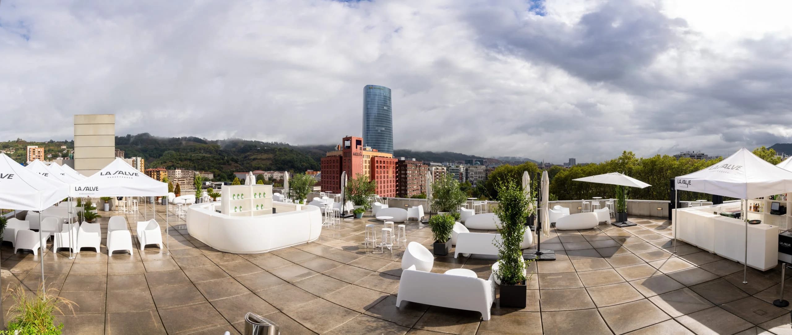 El Mirador abba Euskalduna terraza Ventosa Bidea Bilbao