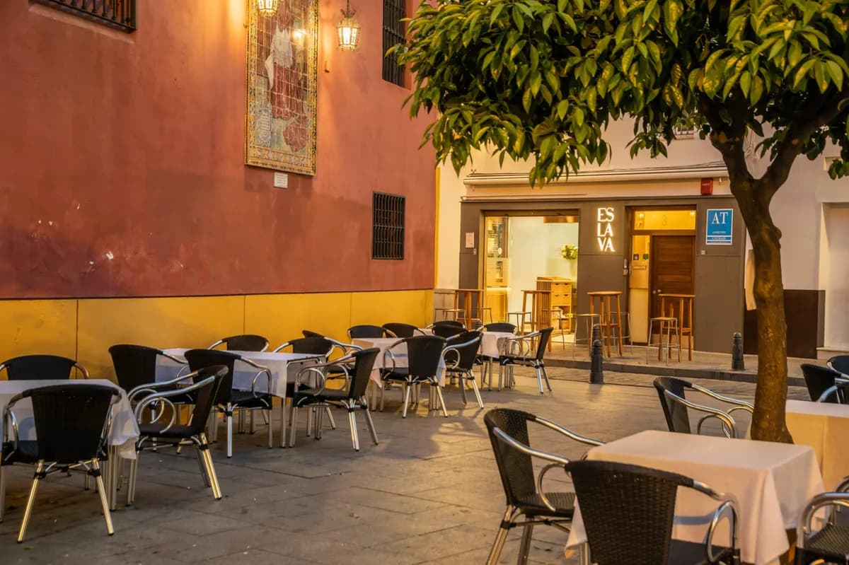 Terraza de Eslava en calle Eslava