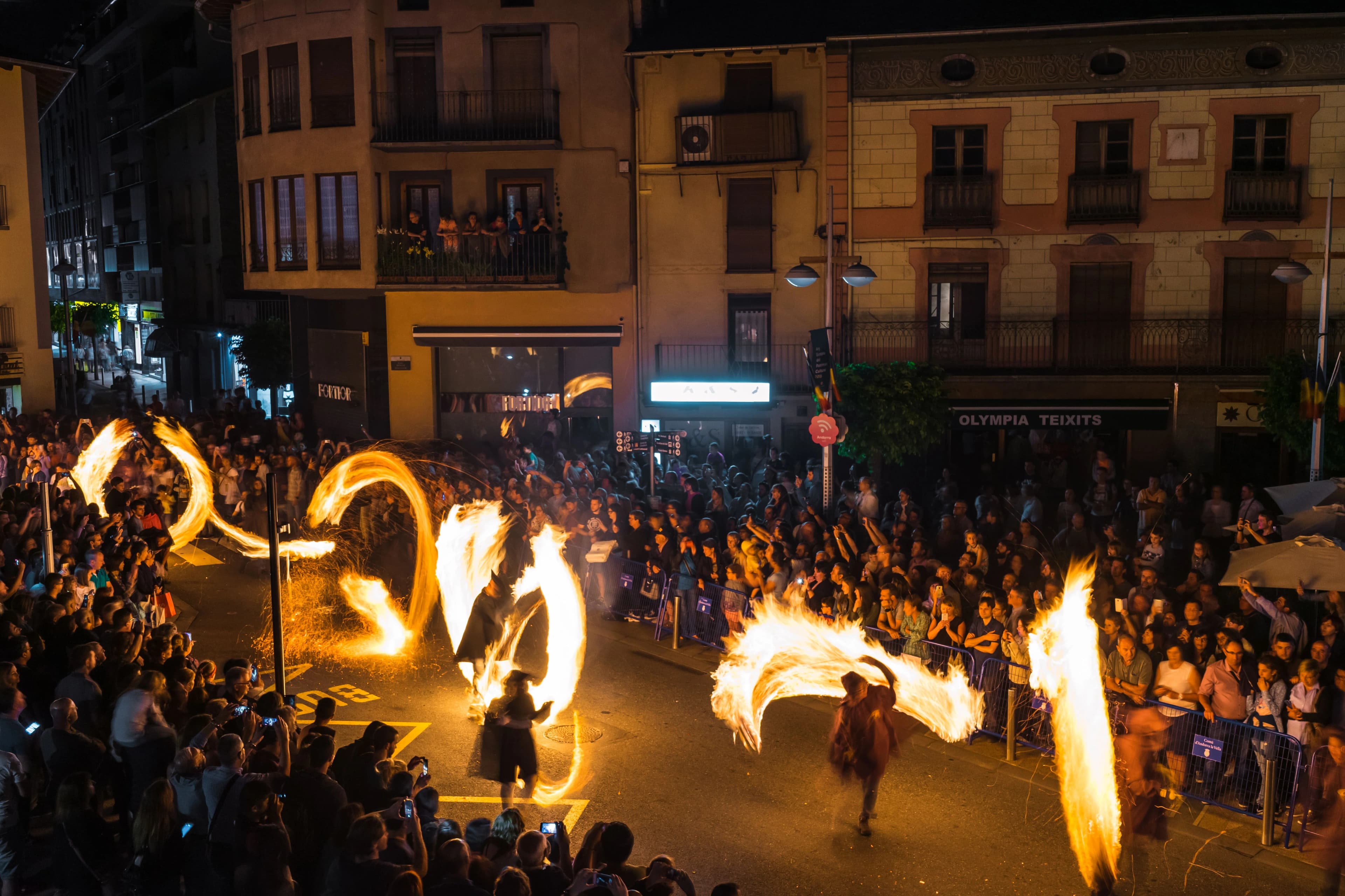 Falles de Sant Joan fuego solsticio Andorra