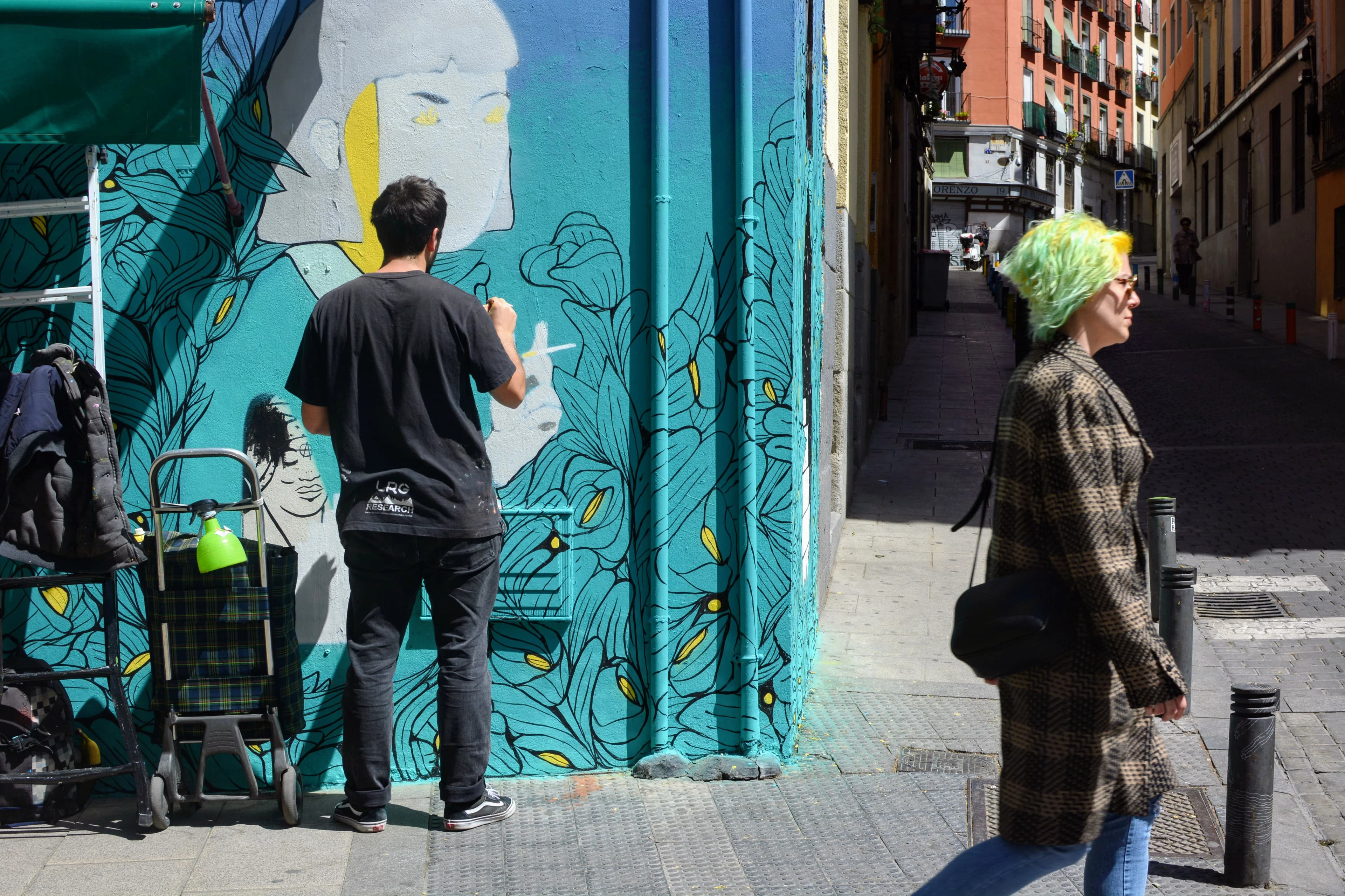 Festival C.A.L.L.E. murales Lavapiés Madrid