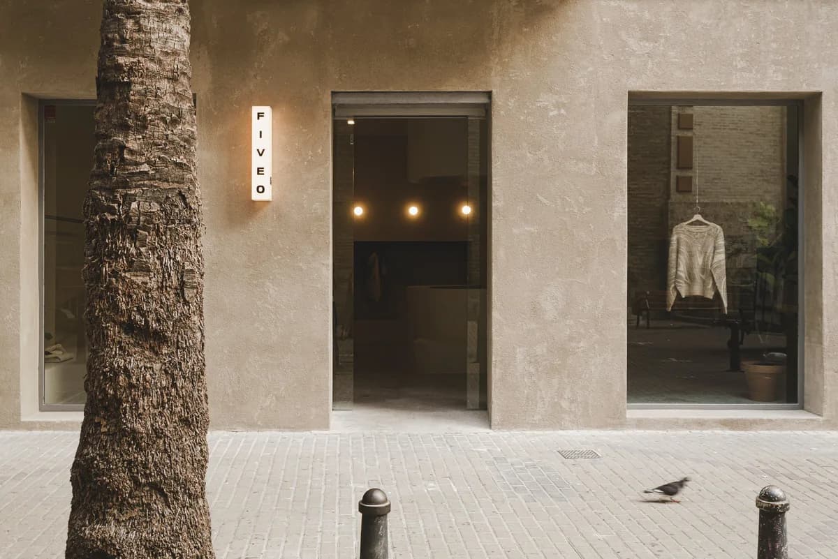 Diseño contemporáneo en Fiveo Coffee