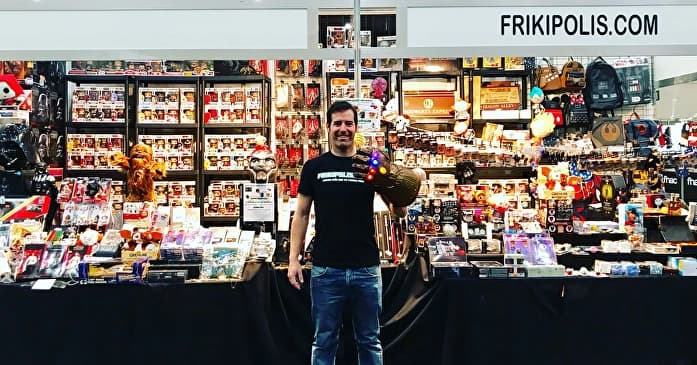 Estanterías de merchandising en Frikipolis