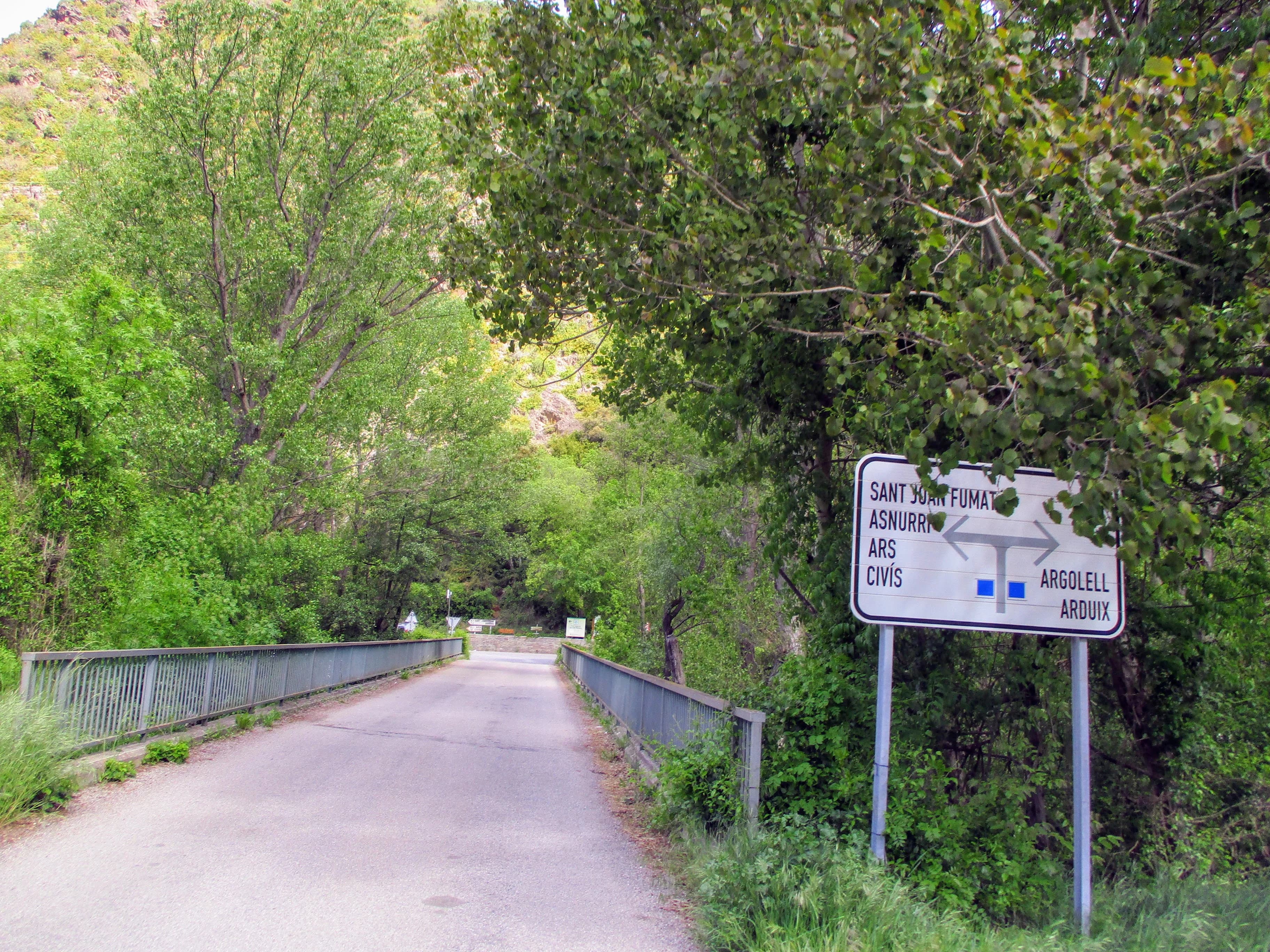 Frontera La Farga de Moles España Andorra