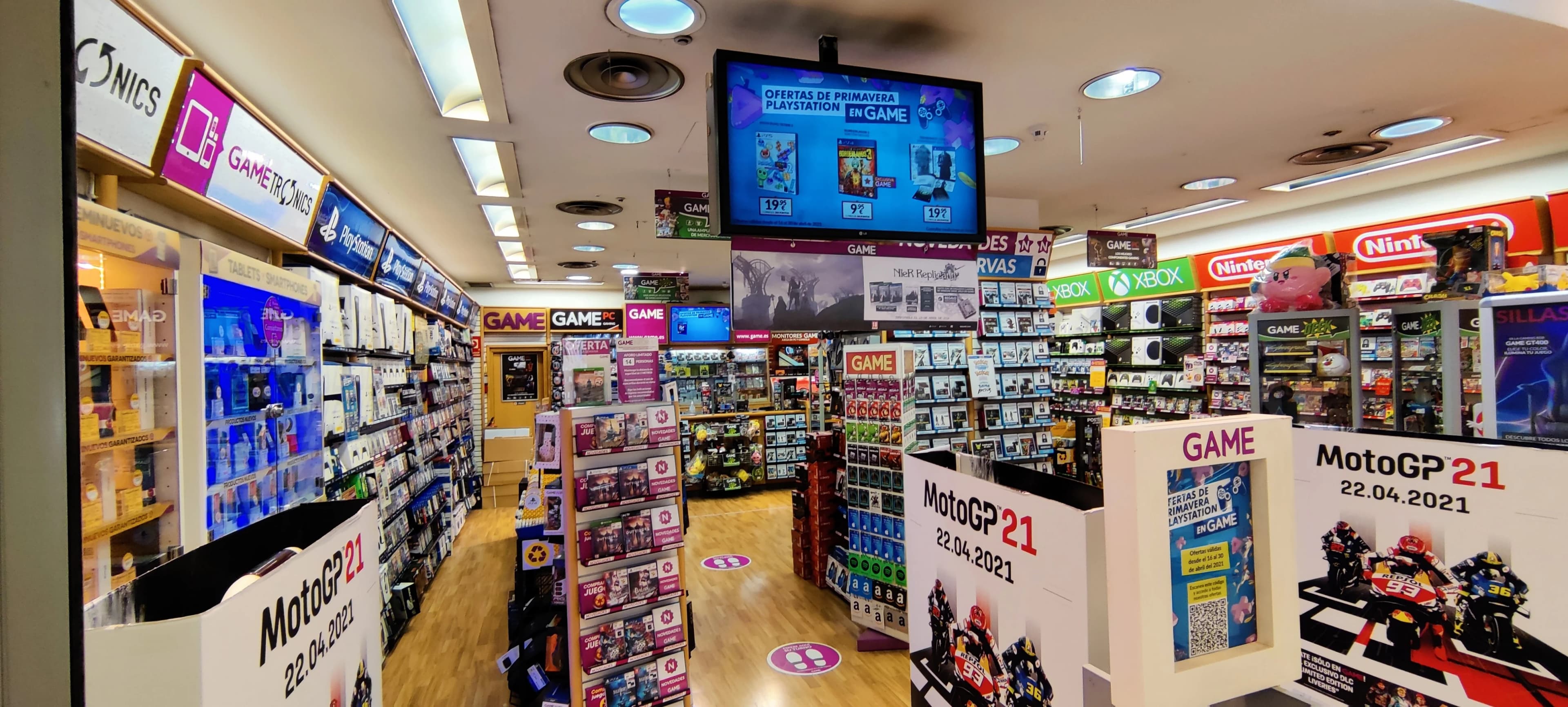 GAME Granada videojuegos Recogidas Granada