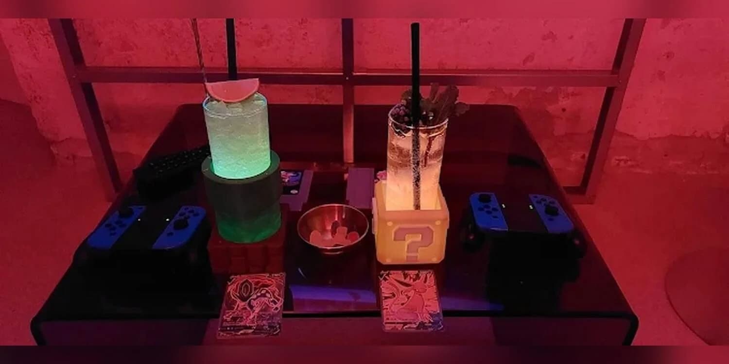 Consolas y cócteles en Glitch Gaming Lounge