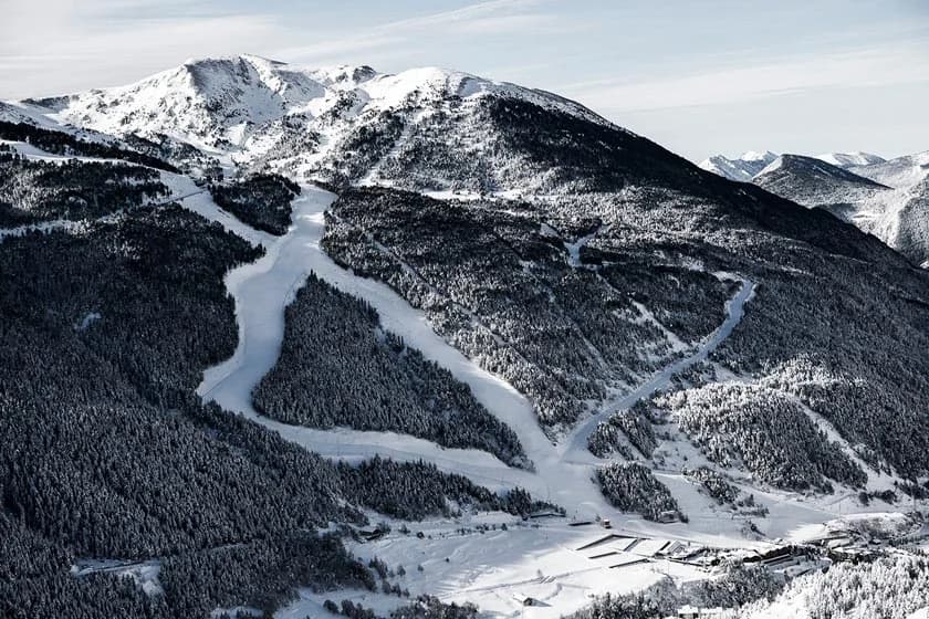Pistas de Grandvalira sector Soldeu Andorra