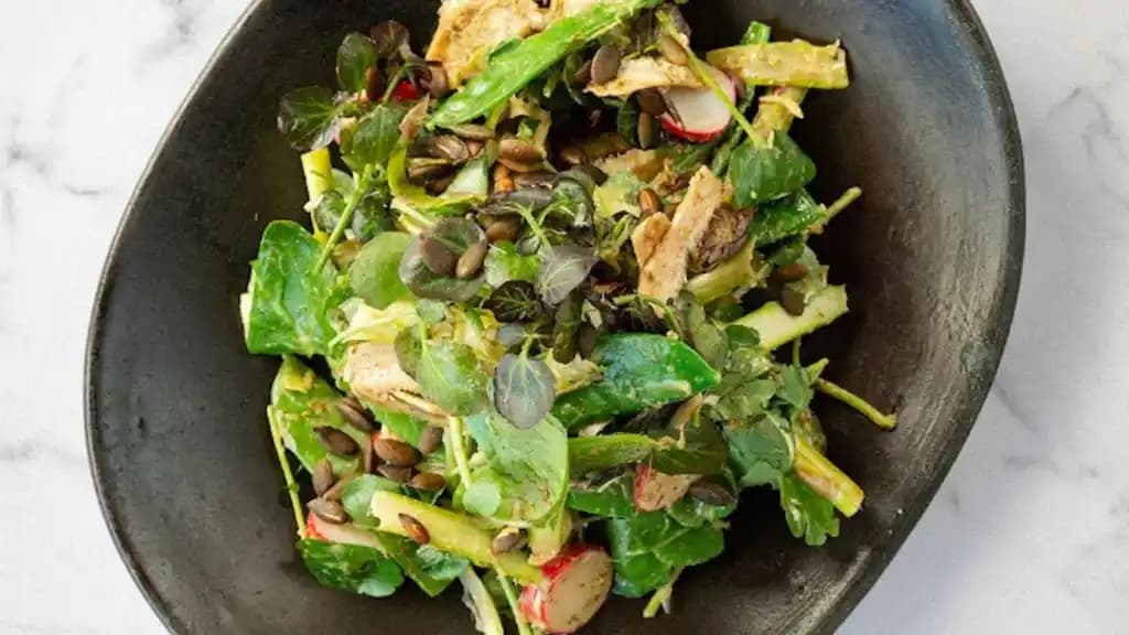 Bowl vegetariano en The Green Spot