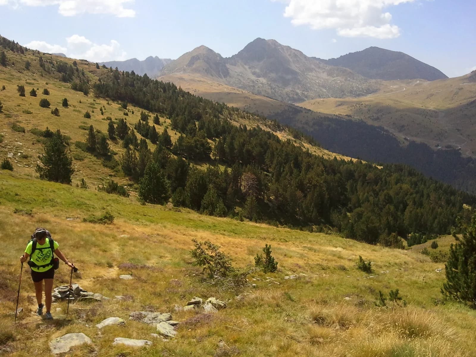 Sendero GRP-run alta montaña Andorra