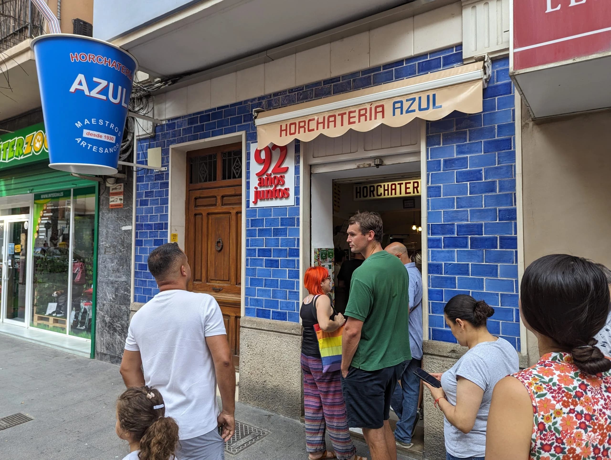 Horchatería Azul Calderón de la Barca Alicante
