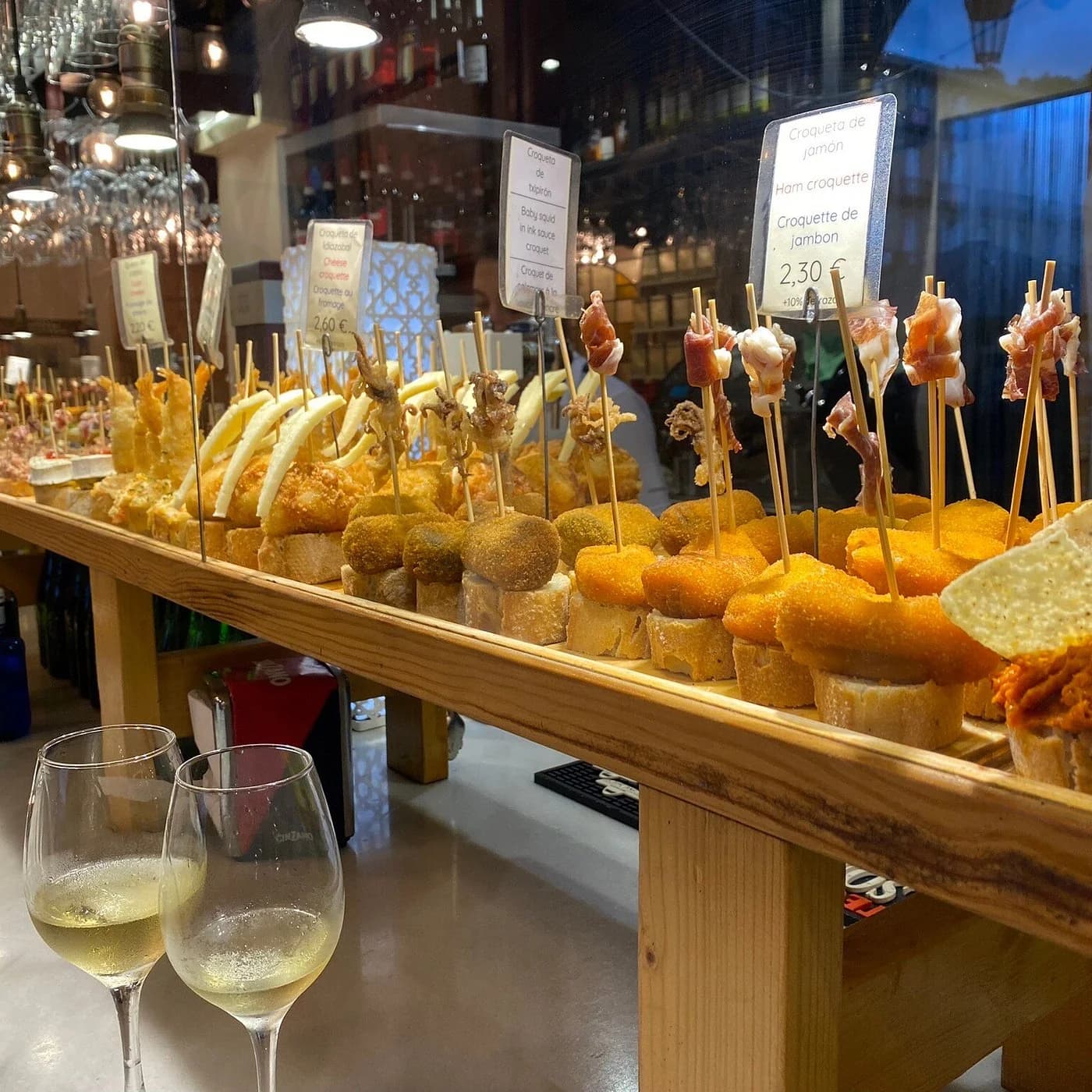 Iturriza Taberna Plaza Nueva pintxos Bilbao