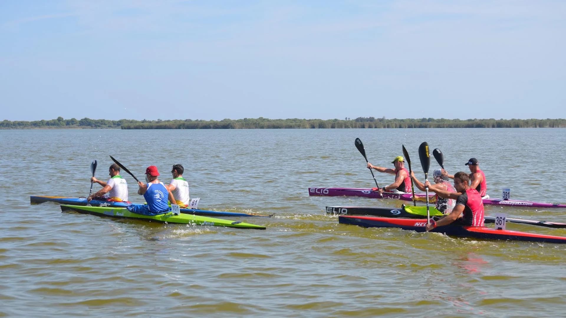 Kayak Albufera Valencia canales arrozales