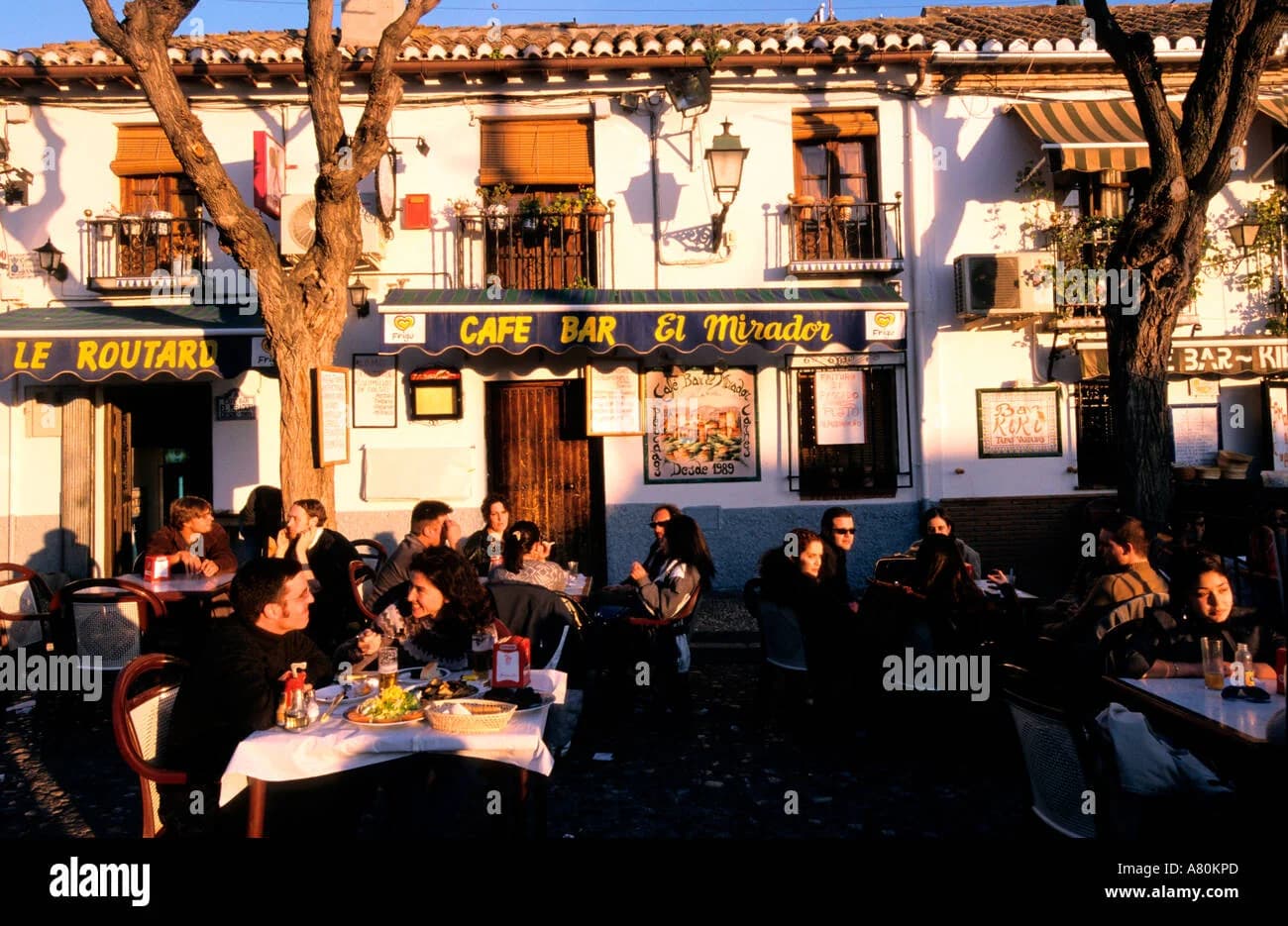 La Nazarí café especialidad Mirador San Nicolás Albayzín Granada