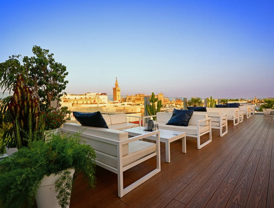 La Terraza del Hotel Inglaterra (Sevilla)