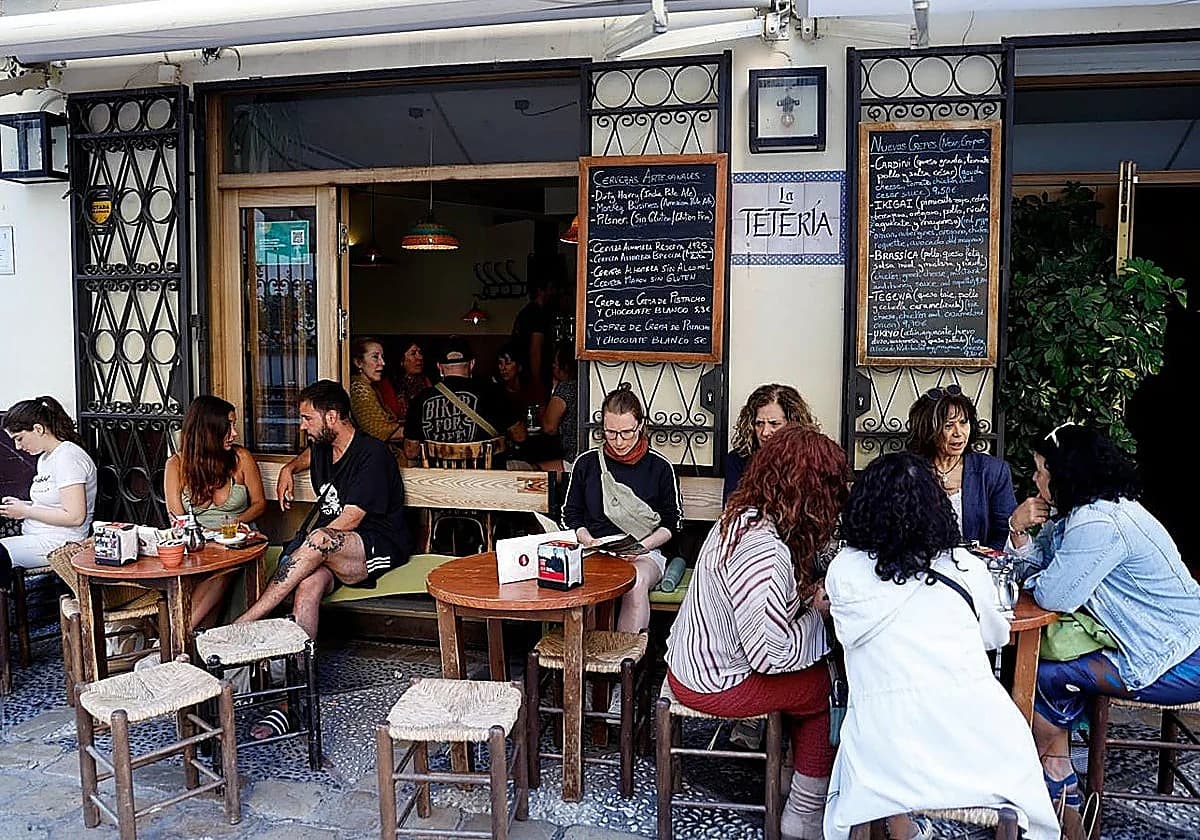 La Tetería café calle San Agustín Málaga