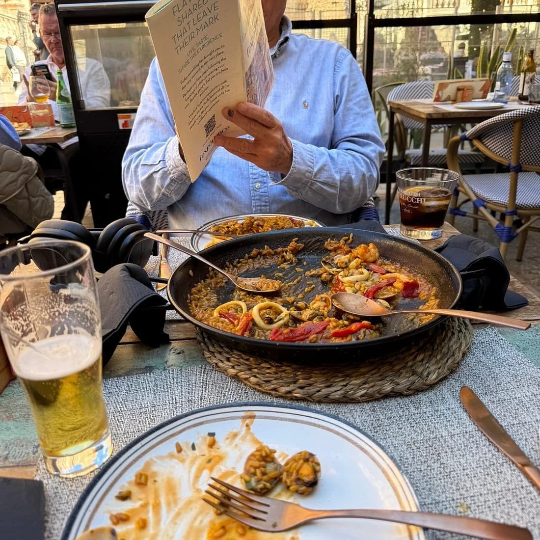 L'expérience Plaza del Obispo Málaga terraza Catedral brunch