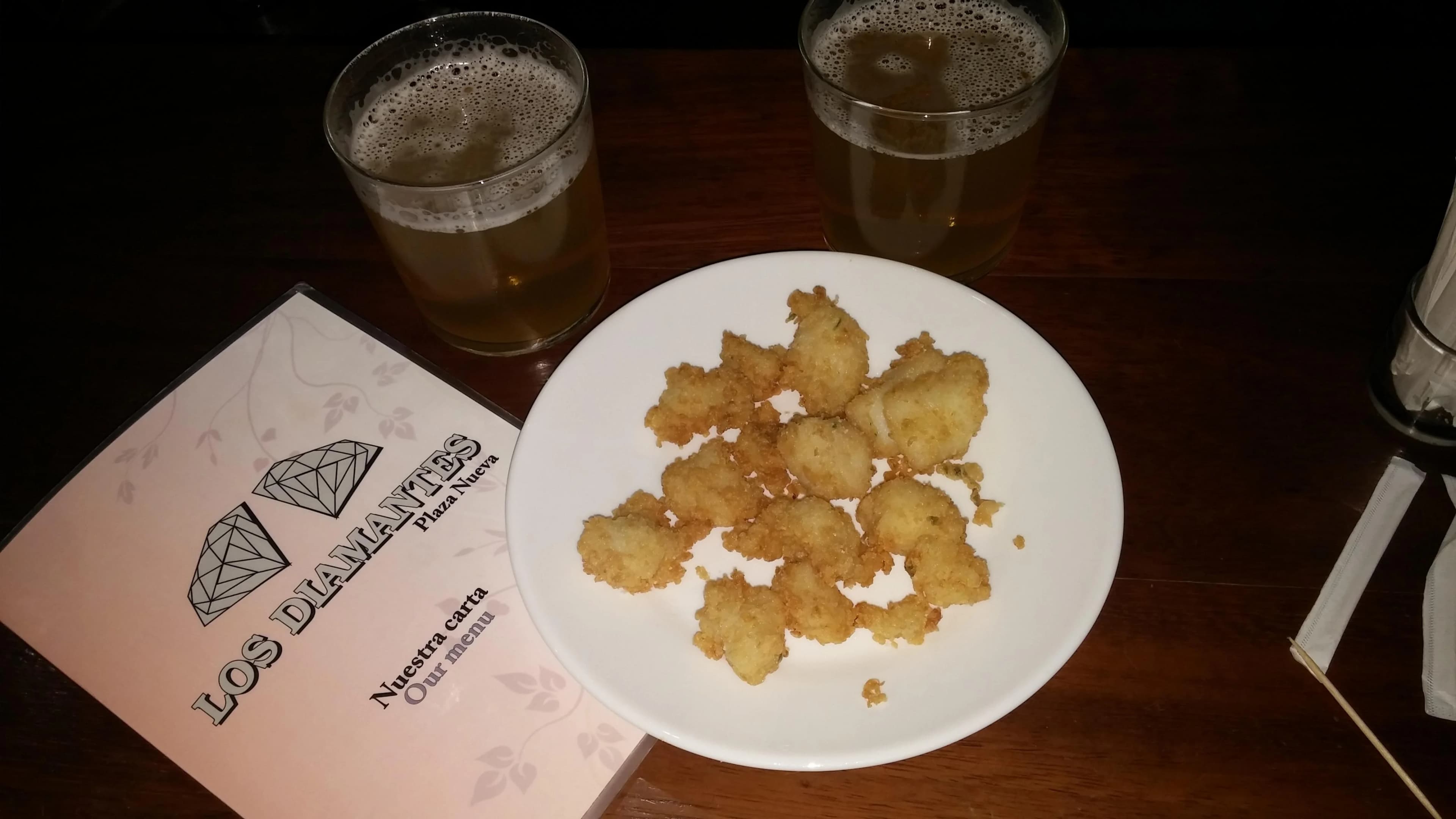 Los Diamantes bar pescaíto frito Navas Granada