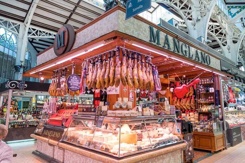 Productos gourmet del Mercado Central