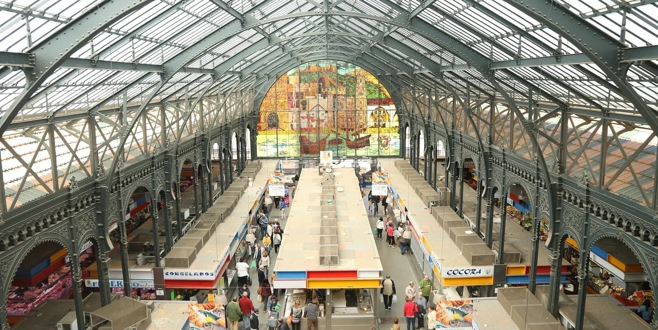 Mercado de la Trinidad barrio Málaga auténtico