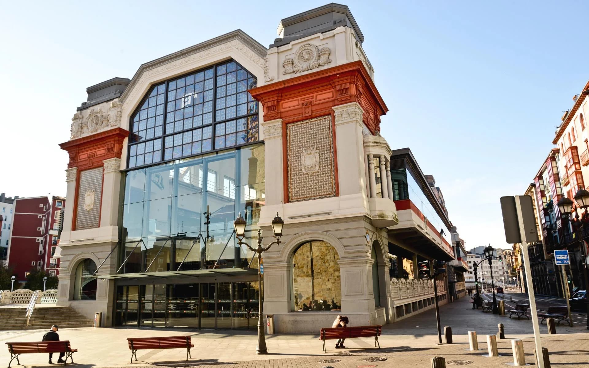 Mercado de La Ribera mercado municipal Casco Viejo Bilbao