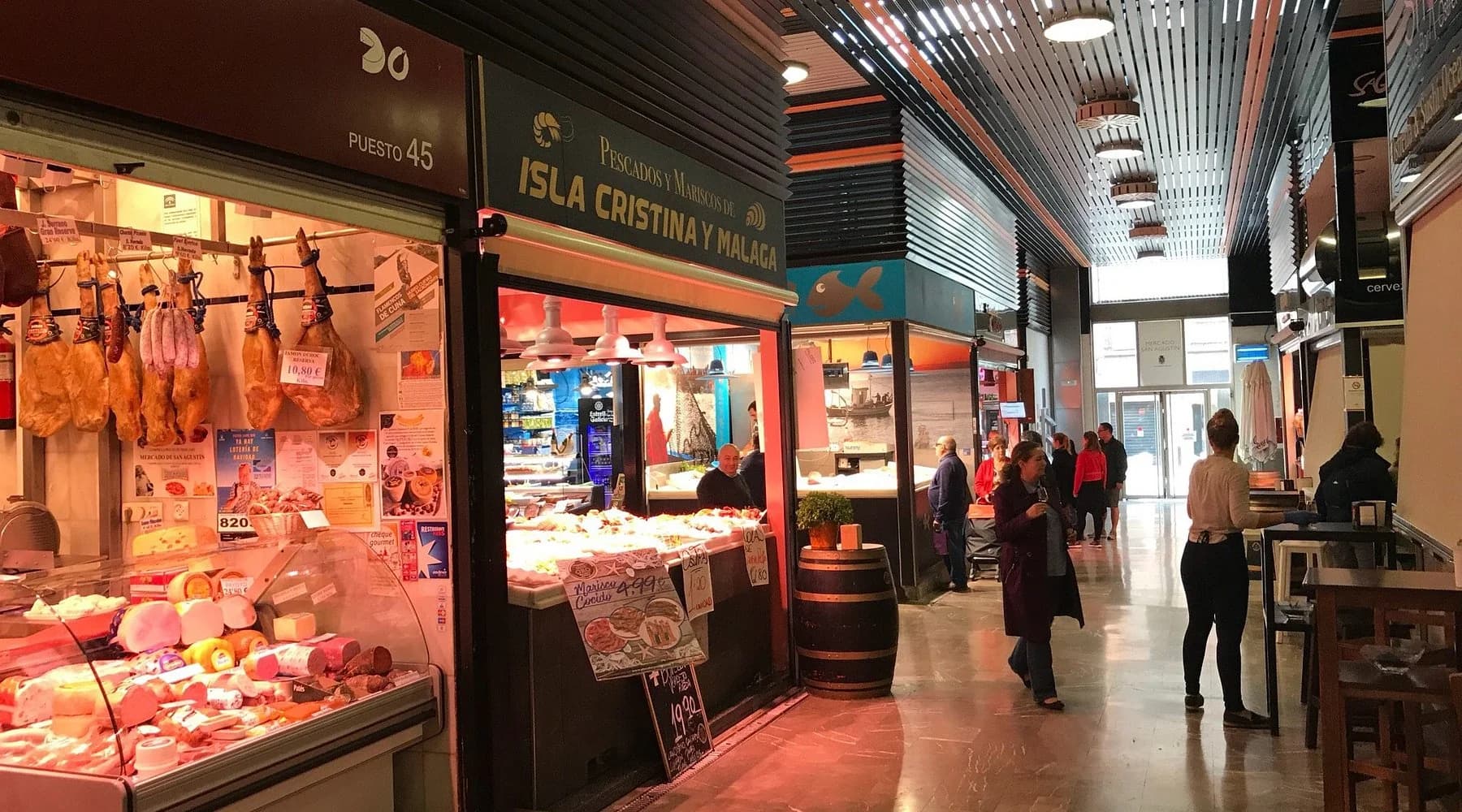 Mercado de San Agustín plaza abastos Granada
