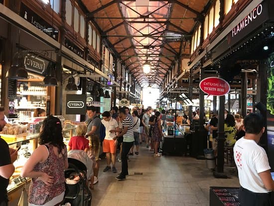 Interior del Mercado de San Miguel junto a Plaza Mayor