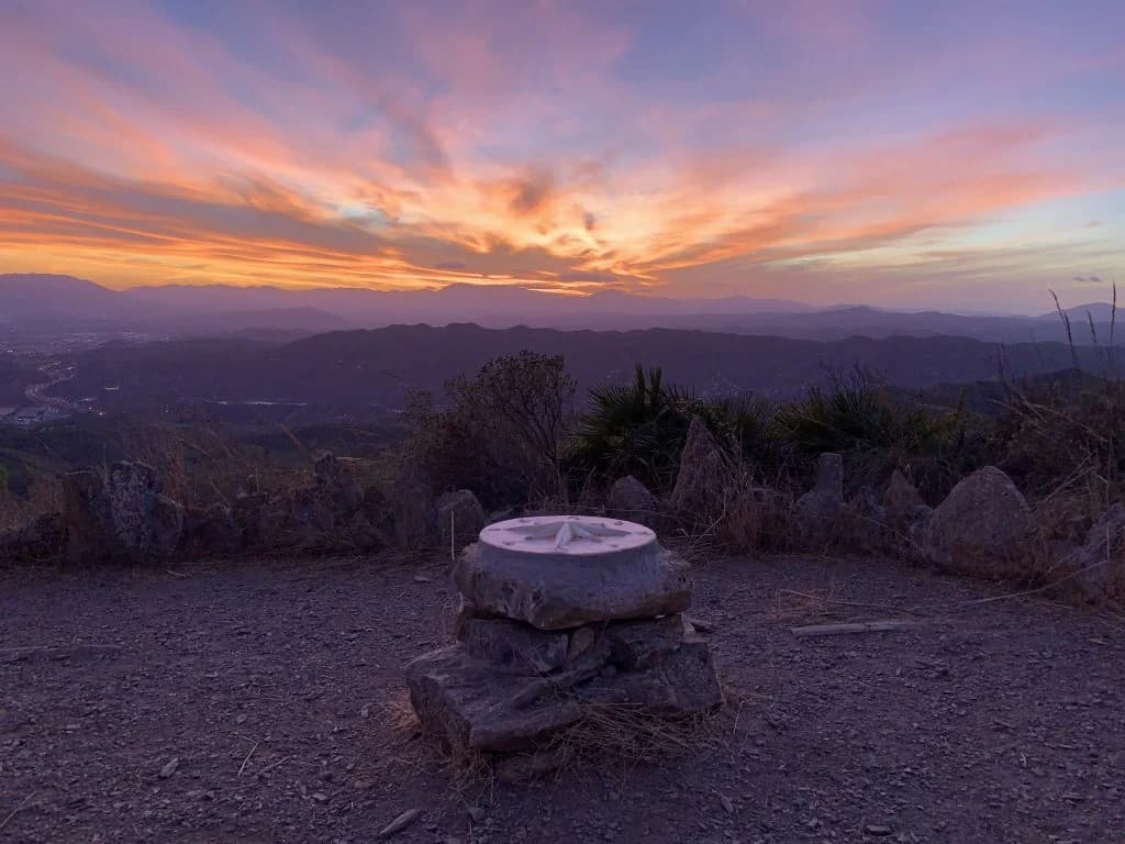 Mirador de la Unidad Parque Natural Montes Málaga