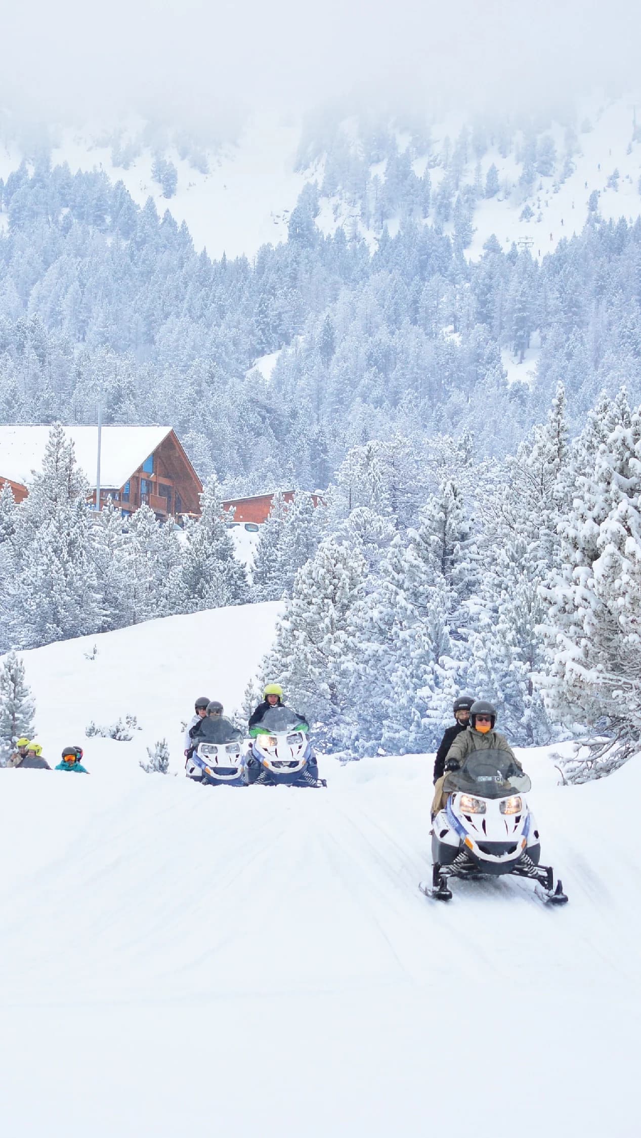 Motos de nieve Grandvalira Grau Roig Andorra