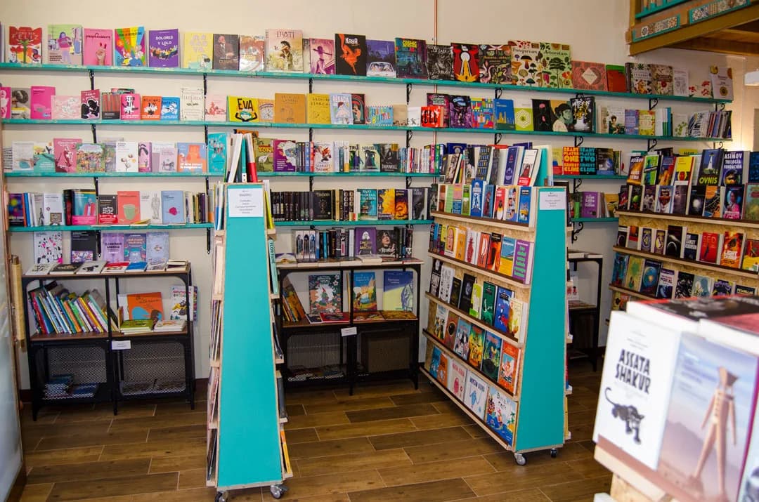 Naubis librería solarpunk Santutxu Bilbao