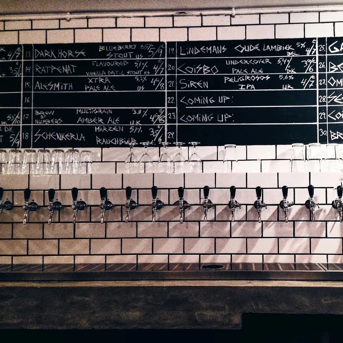 Barra de ØLgod Craft Beer Bar