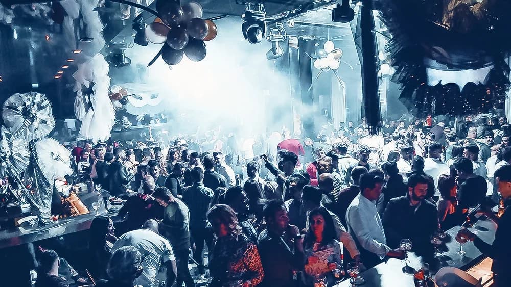 Ambiente nocturno en Opium Madrid