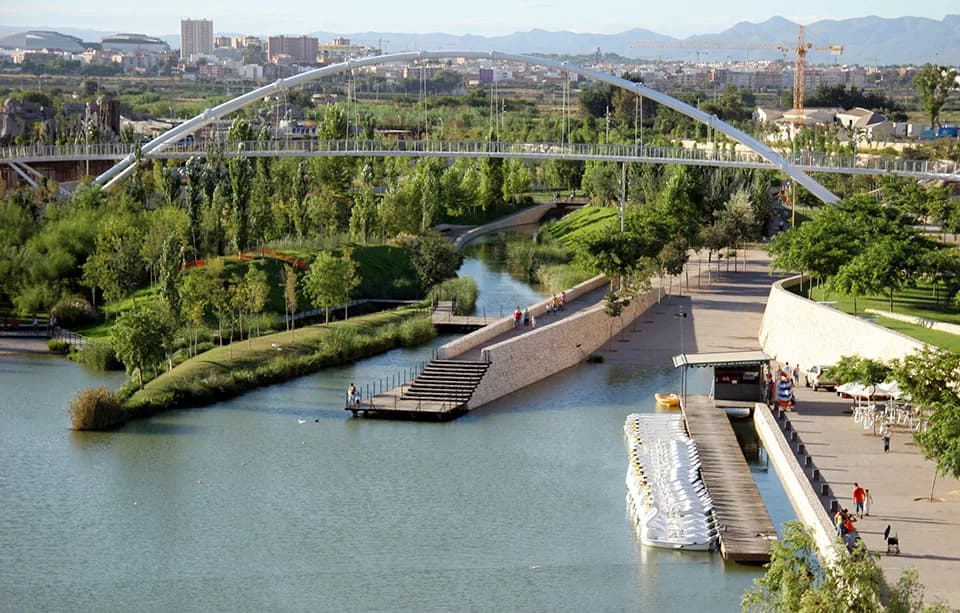 Lago del Parque de Cabecera