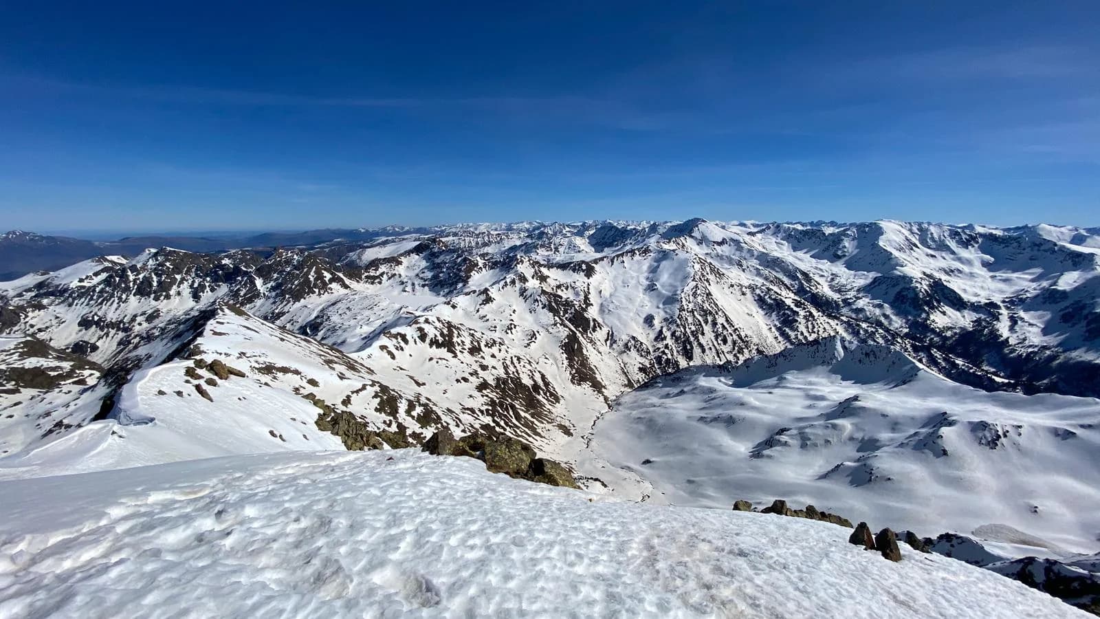 Pic de la Font Blanca esquí travesía Andorra