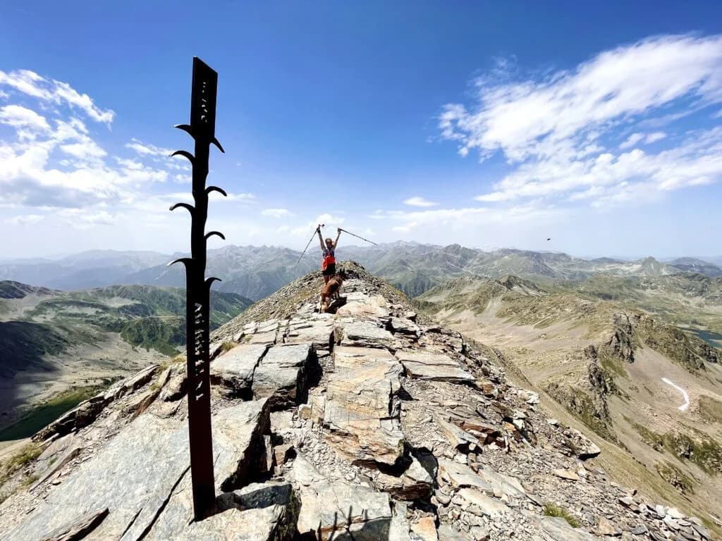 Pic de la Serrera pala sur Andorra