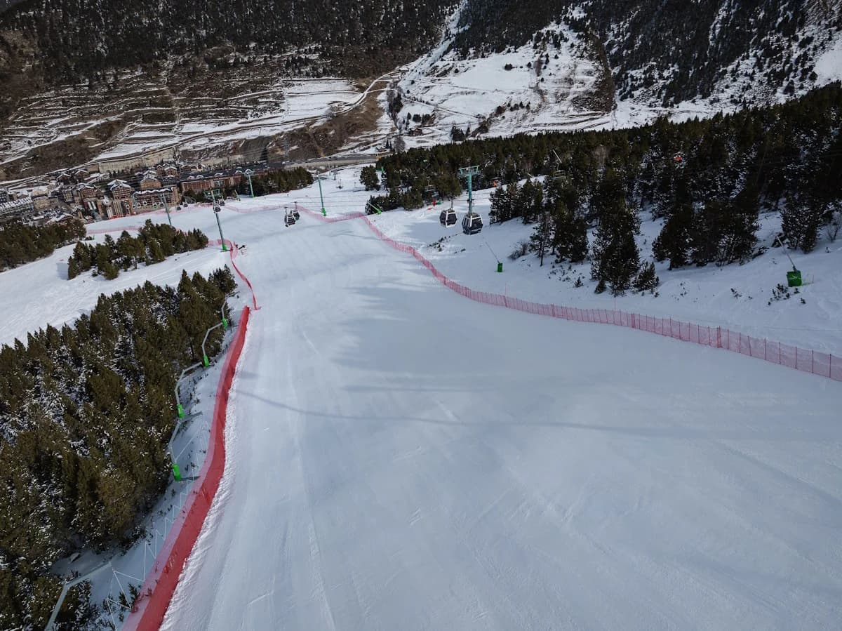 Pista Avet Copa Mundo esquí Soldeu Andorra