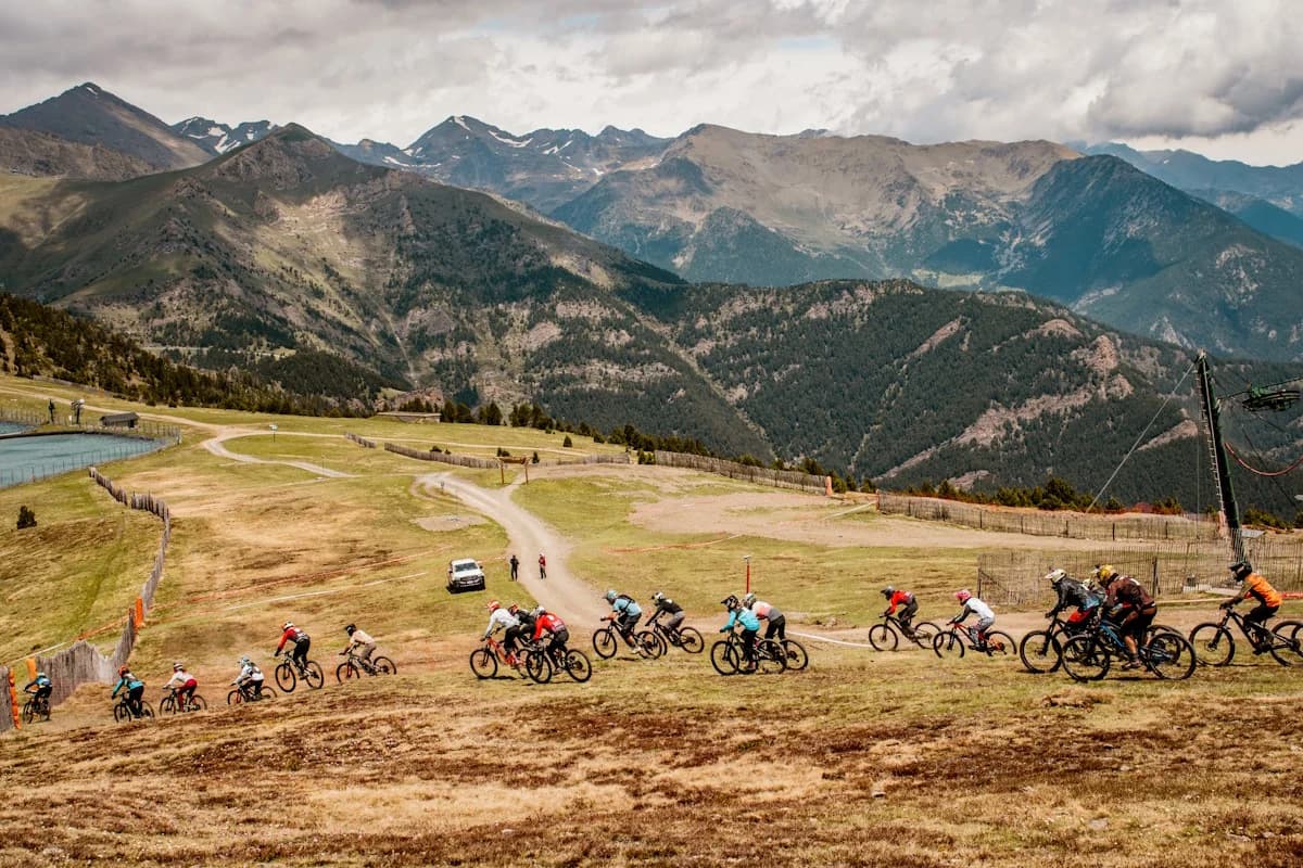 Pista Maxiavalanche descenso masivo Pal Arinsal Andorra