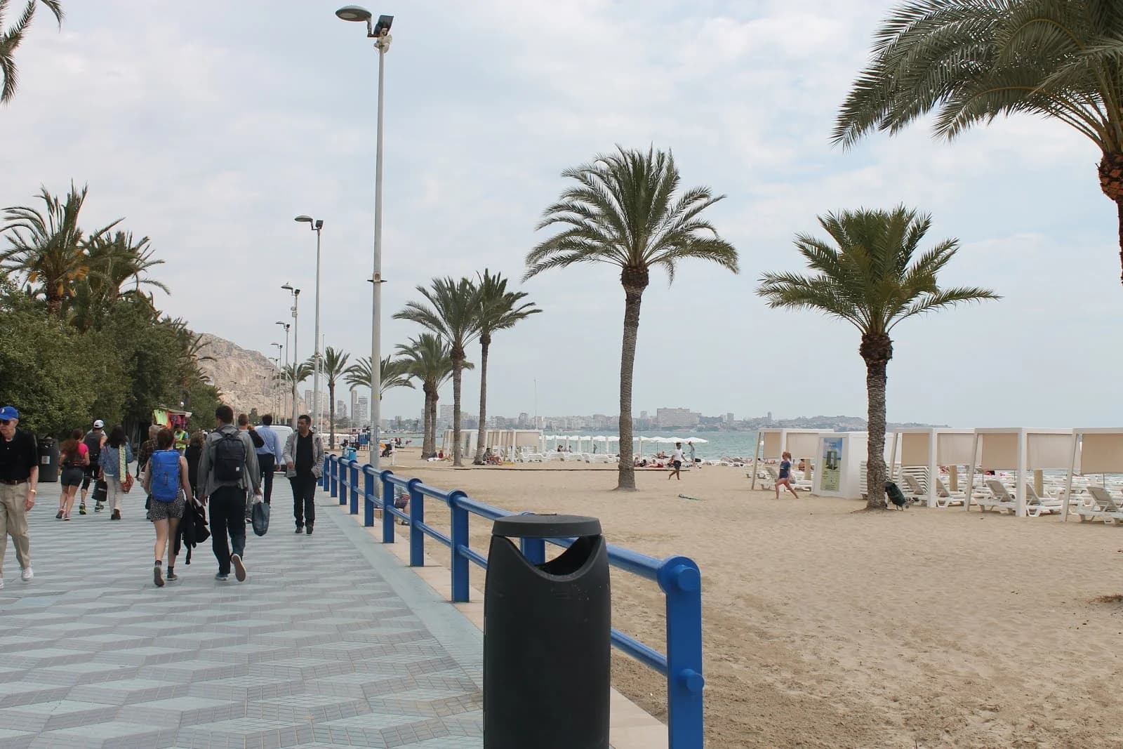 Playa del Postiguet centro ciudad Alicante