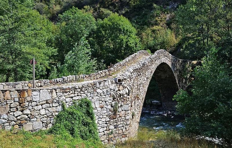 Pont de la Margineda puente medieval Andorra
