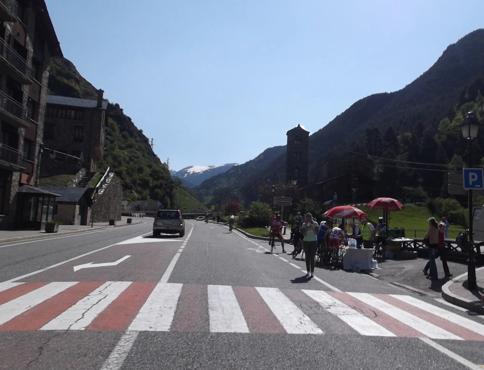 Port d'Envalira carretera cumbre Pirineos Andorra