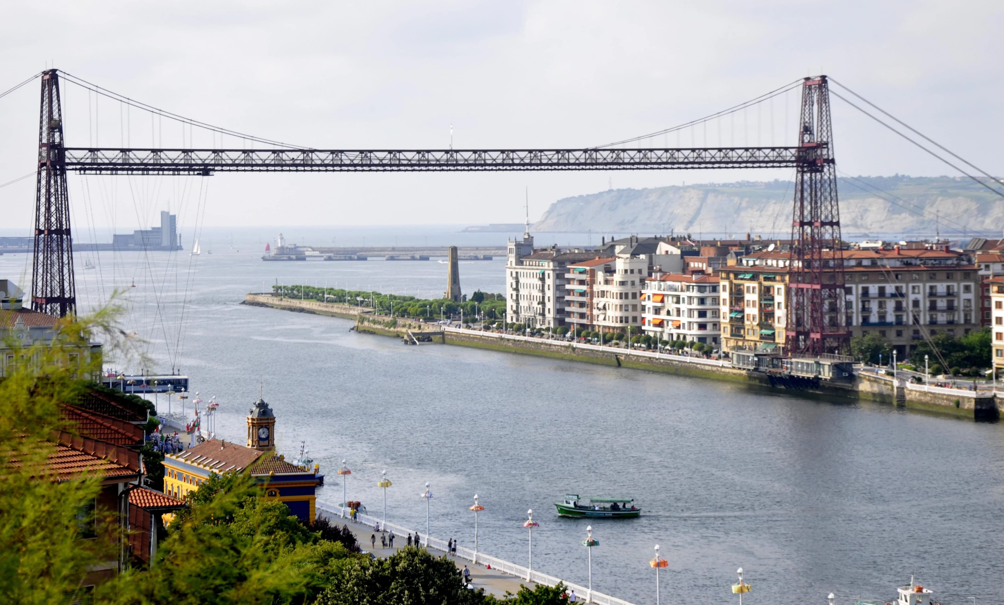 Puente Colgante Bizkaia Getxo Portugalete Patrimonio UNESCO